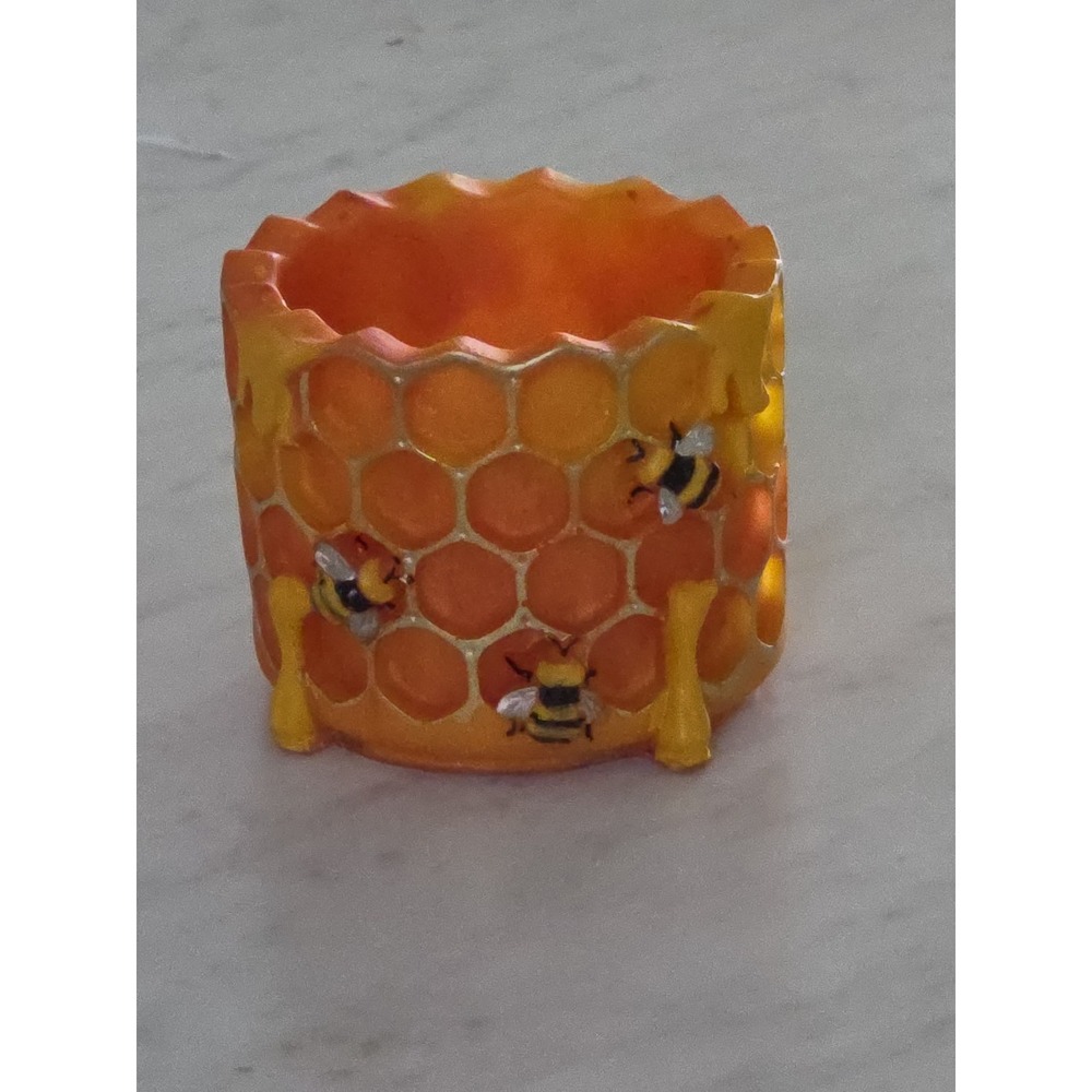 Handmade Resin Honey Bee Pot